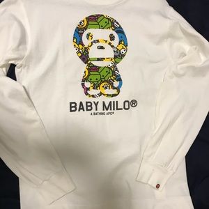 Baby Milo Animal Figure Long Sleeve Shirt
